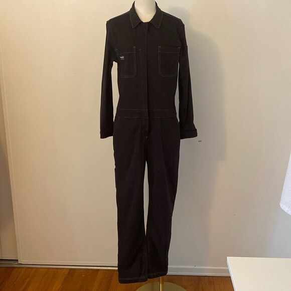 Wildfang The Essential Coverall in Black Size  Medium - Picture 4 of 14